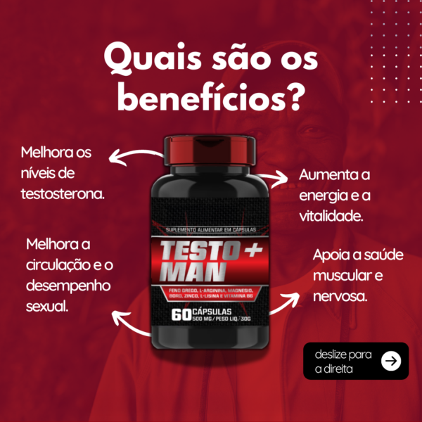 Kit Homem | Creatina Power + Testo Man + L-Leucina - Image 6