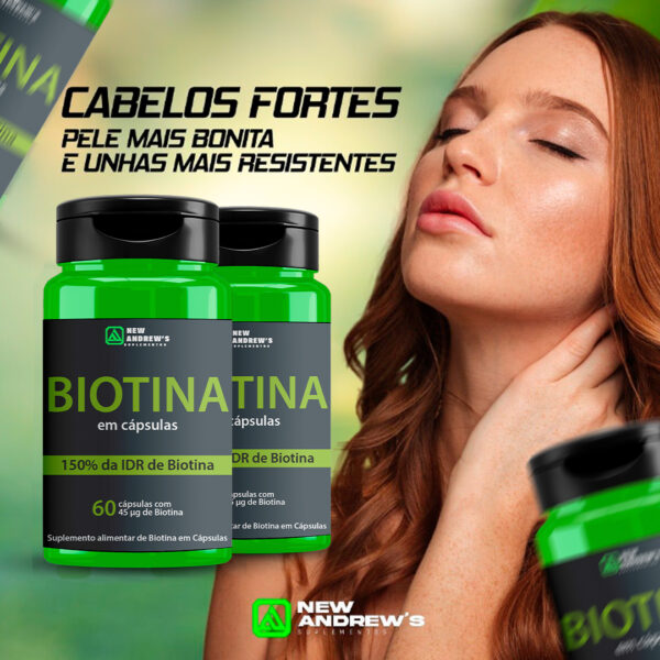Biotina - 60 Cápsulas - Image 2