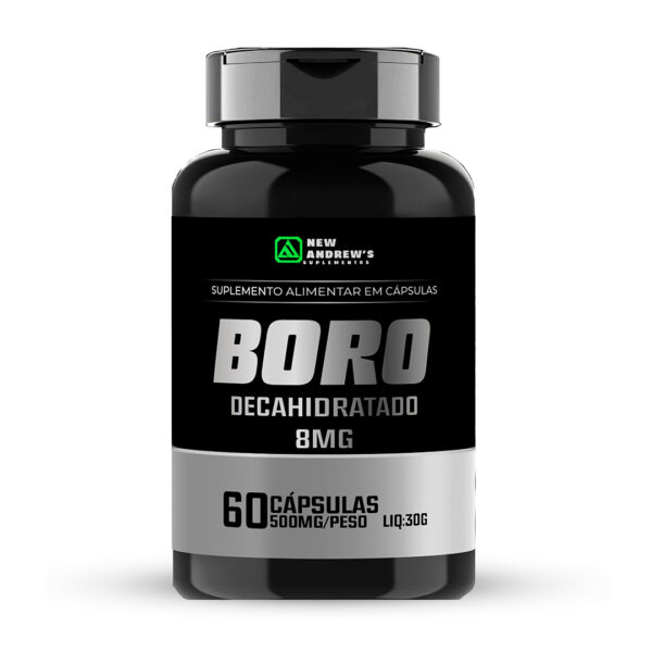 Boro Decahidratado - 60 Cápsulas