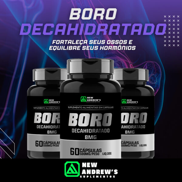 Boro Decahidratado - 60 Cápsulas - Image 2