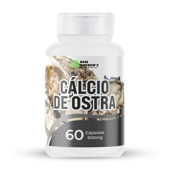 Cálcio de Ostra - 60 Cápsulas