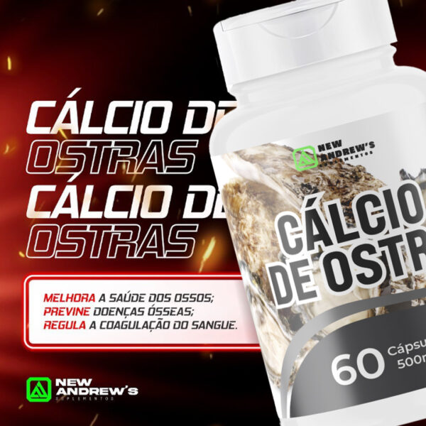 Cálcio de Ostra - 60 Cápsulas - Image 2