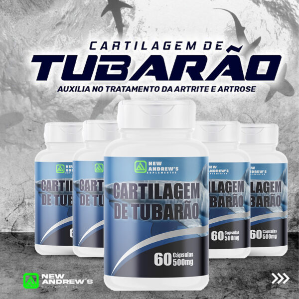 Cartilagem de Tubarão - 60 Cápsulas - Image 2