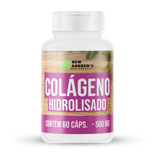 Colágeno Hidrolisado - 60 Cápsulas