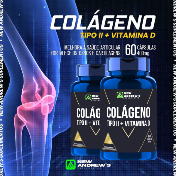 Colágeno Tipo II + Vitamina D - 60 Cápsulas - Image 2