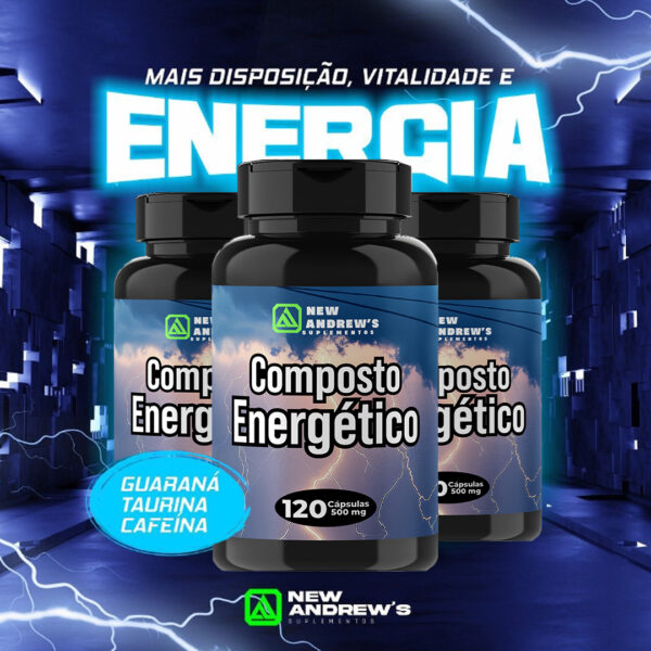 Composto Energético - 120 Cápsulas - Image 2