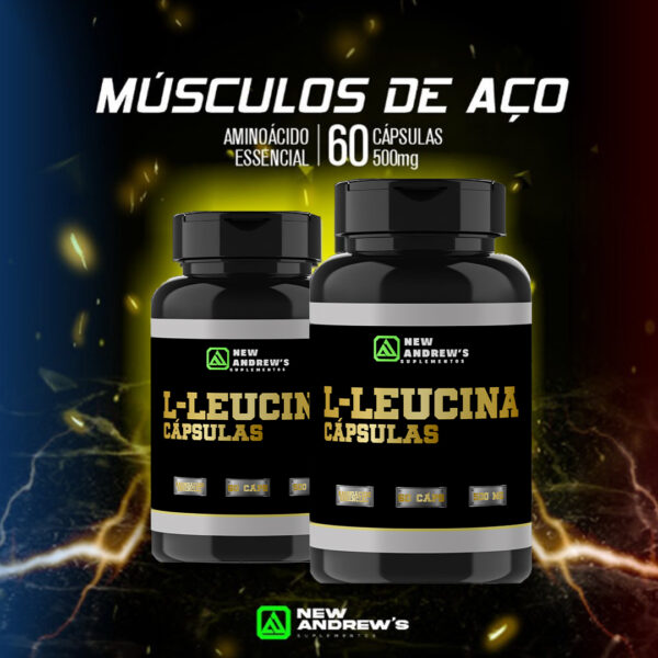 L-Leucina - 60 Cápsulas - Image 2