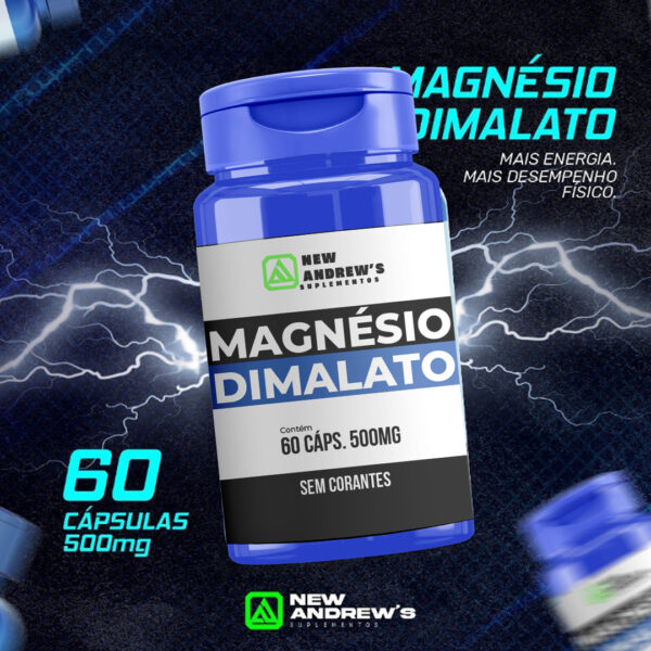 Magnésio Dimalato - 60 Cápsulas - Image 2