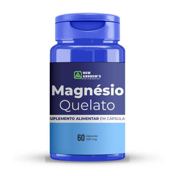 Magnésio Quelato - 60 Cápsulas
