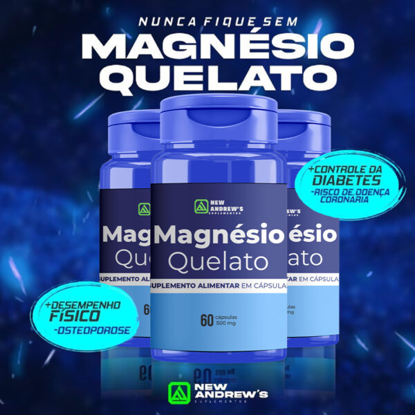 Magnésio Quelato - 60 Cápsulas - Image 2