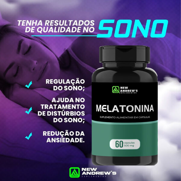 Melatonina - 60 Cápsulas - Image 2