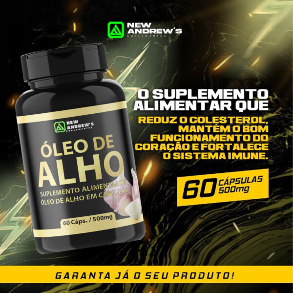 Óleo de Alho - 60 Cápsulas - Image 2