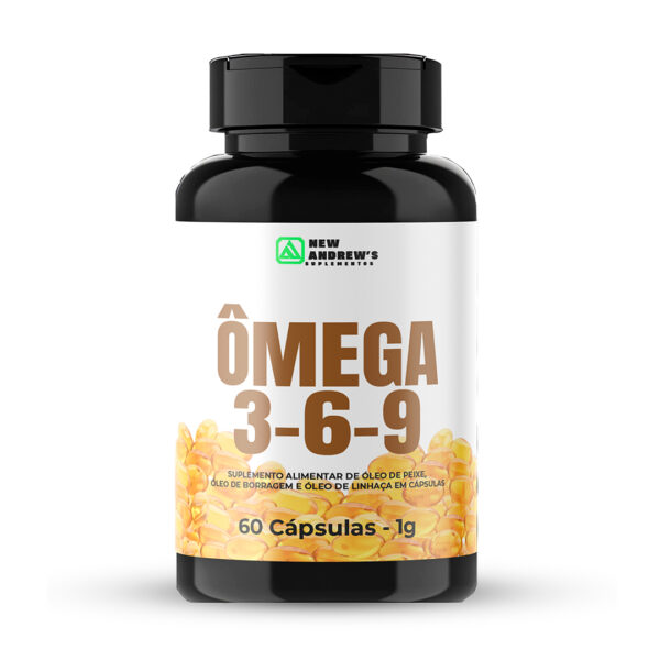 Ômega 3-6-9 – 60 Cápsulas