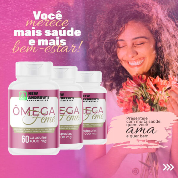 Ômega Femme - 60 Cápsulas - Image 2
